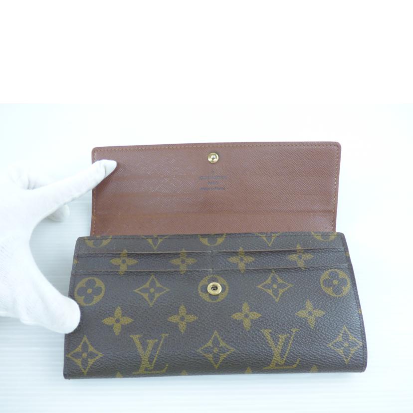 LOUIS　VUITTON ルイ・ヴィトン/ポルトフォイユ・サラ／モノグラム/M61734//MI2***/Bランク/64