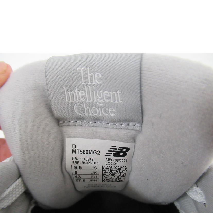 new　balance/メンズスニーカー／グレー/MT580MG2//ABランク/63