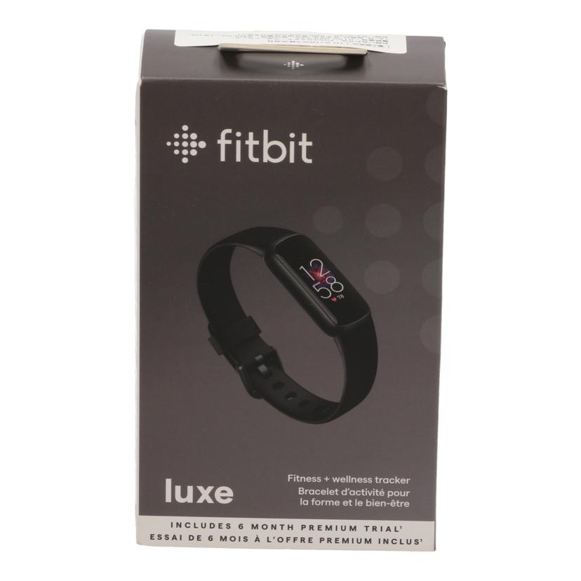 fitbit フィットビット /フィットネストラッカー/Fitbit Luxe未使用/FB422BKBK-FRCJK //3A42BF6C9901/Sランク/24
