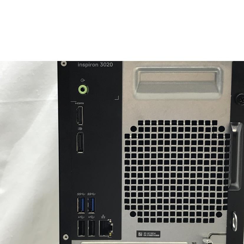 DELL デル/デスクトップPC　/insprion3020//ST1000DM/Bランク/51