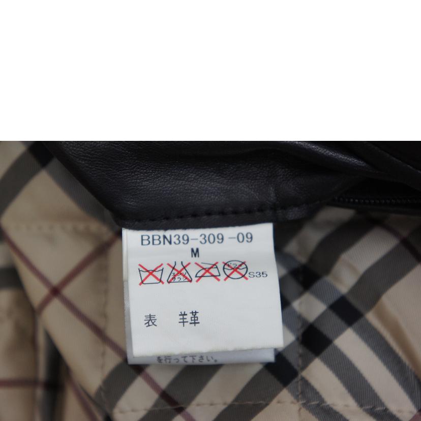 BURBERRY LONDON バーバリー ロンドン/レザーハーフコート/羊革/BBN39-309-09//サイズ M/Bランク/05