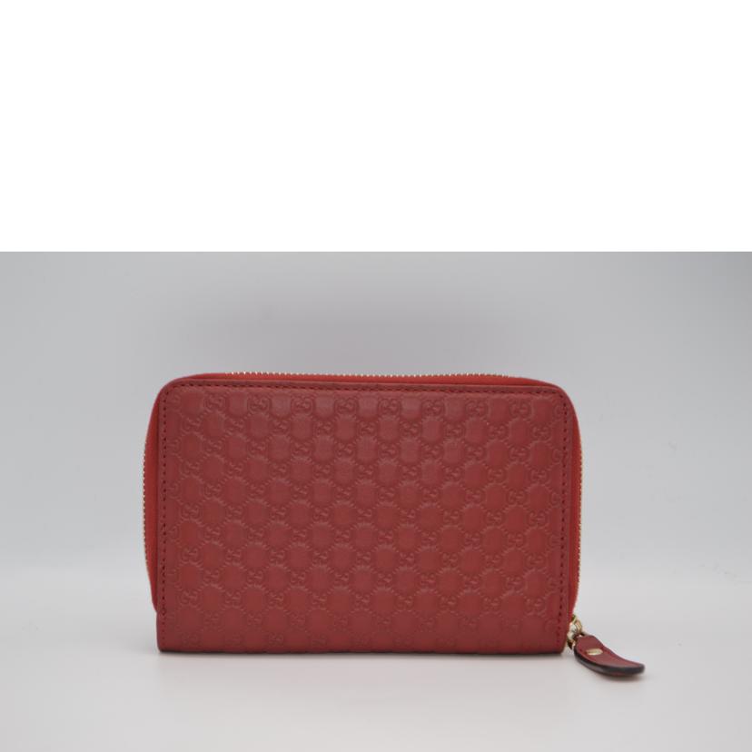GUCCI グッチ/マイクログッチシマコンパクトラウンドファスナー財布/449423//114*/Aランク/89