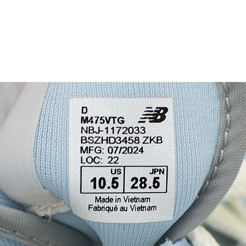 NEW　BALANCE ニューバランス/NB　475/M475VTG//Aランク/75