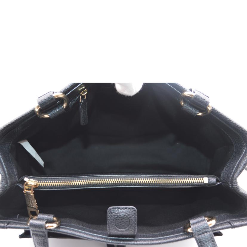 MARC　JACOBS マークジェイコブス/マーベリックグレインレザートート／ノワール/H001L01SP21 001//ABランク/89