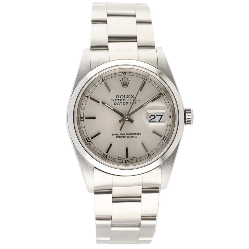 ROLEX ロレックス/デイトジャスト・シルバー／Y番/16200//Y61****/Aランク/06