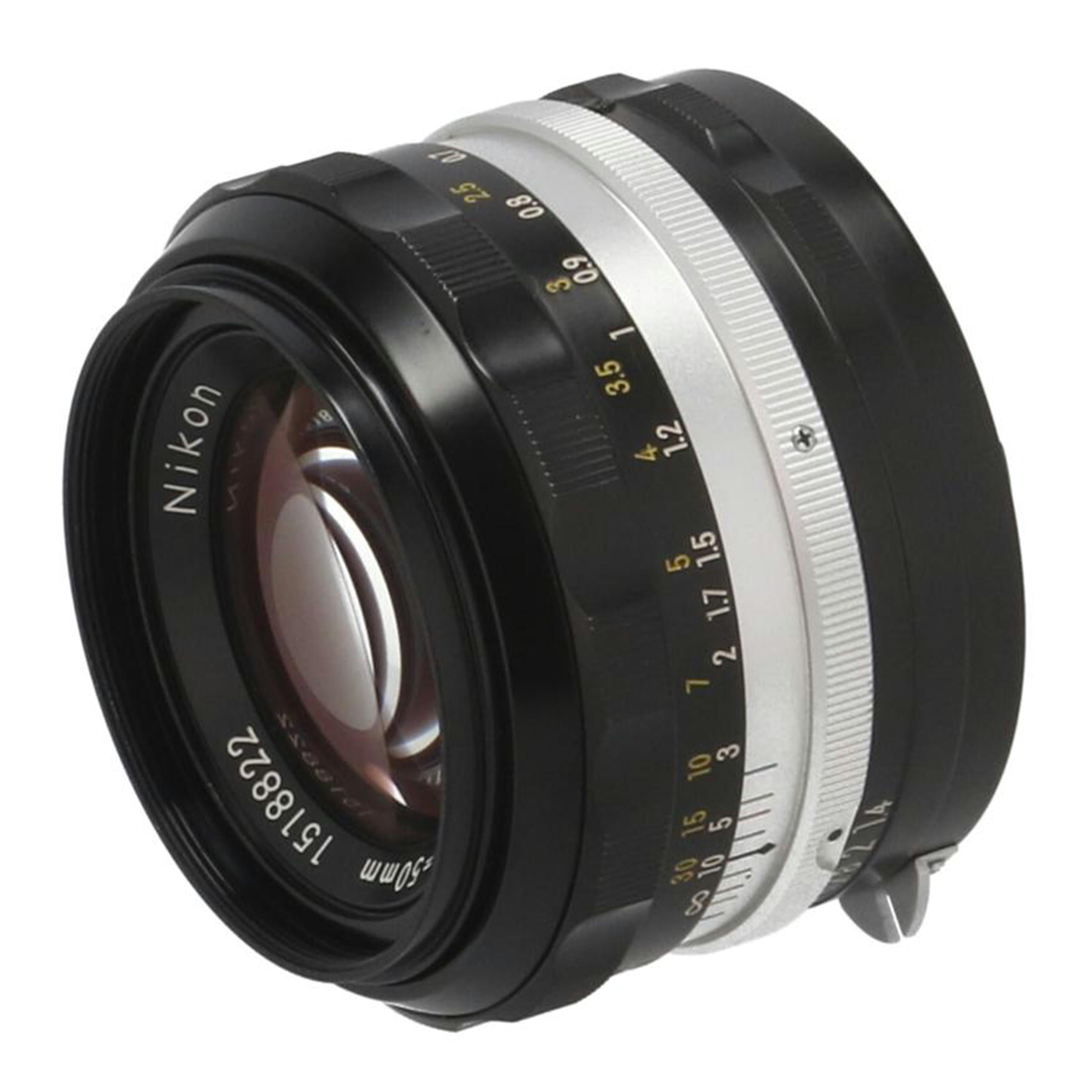 Nikon ニコン　/交換レンズ／50mm非AI/S.C Auto 50mm f1.4//1518822/Bランク/82