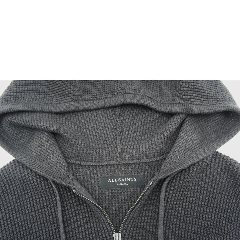 ALLSAINTS/オールセインツ／ワッフルジップフーディ/128793//Bランク/06