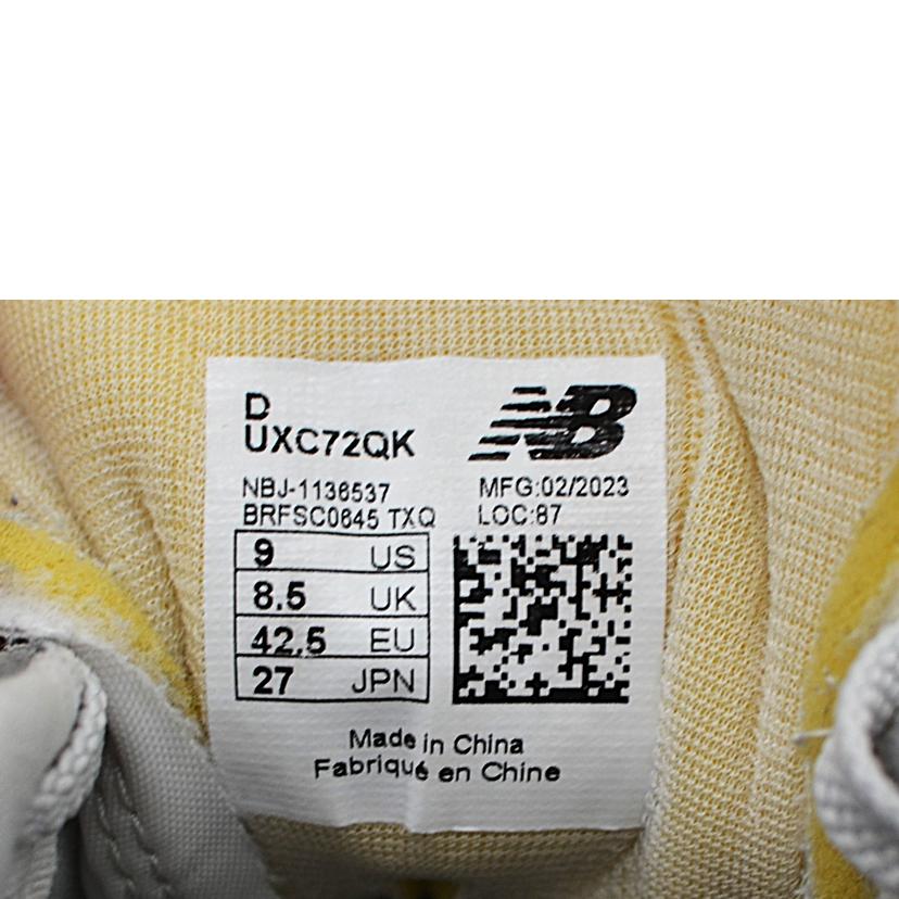 NB/ランニングシューズ/UXC72QK//Aランク/75