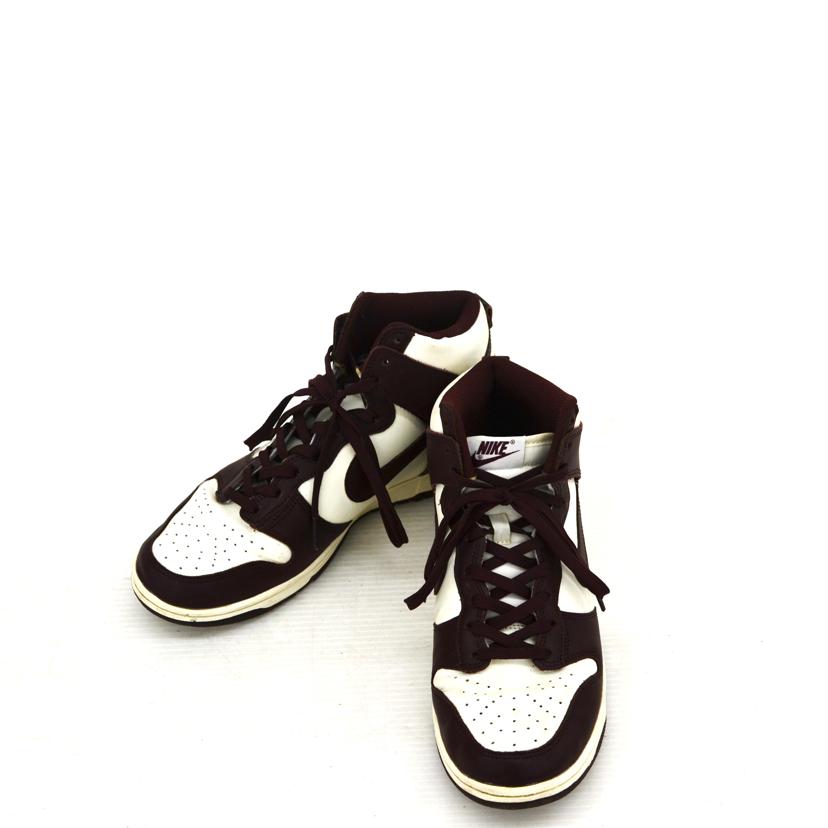 NIKE/ダンクハイ／バーガンディークラッシュ/DD1869-601//Bランク/75