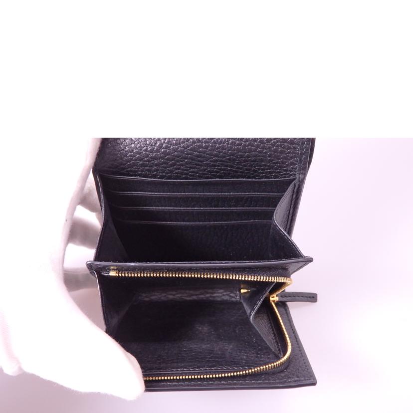 GUCCI グッチ/GGマーモント／GGスプリーム／ミディアムウォレット/598587//493***/ABランク/76