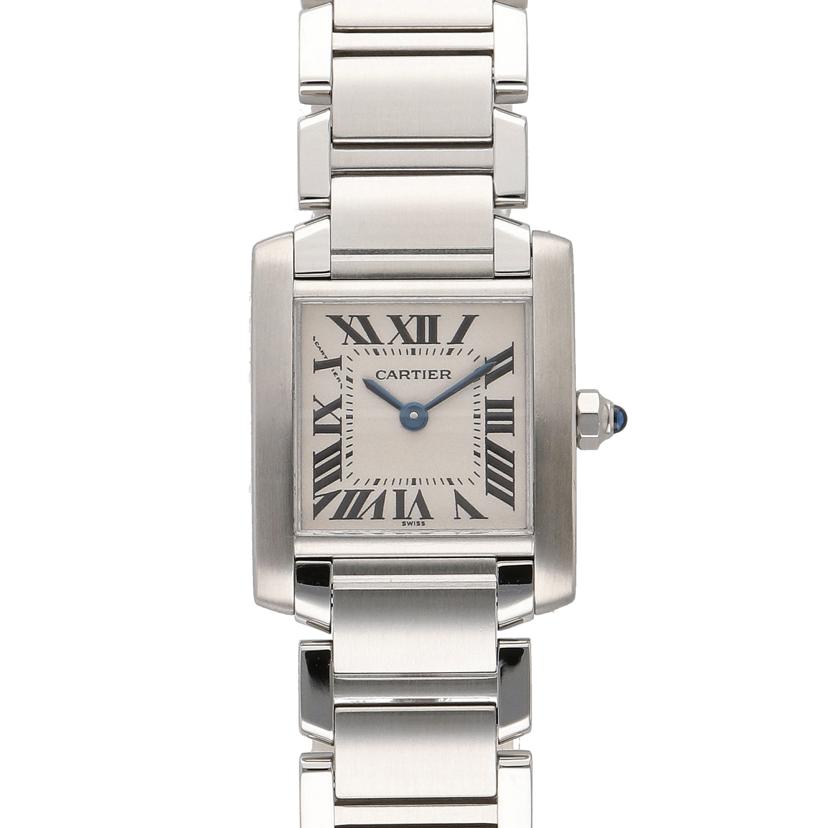 Cartier カルティエ/タンクフランセーズSM／レディース／クオーツ/W51008Q3//CC5*****/Aランク/75