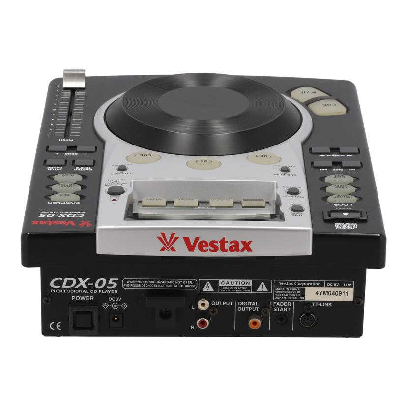 VESTAX ベスタックス /CDプレーヤー/CDJ/CDX-05//4YM040911/Bランク/75
