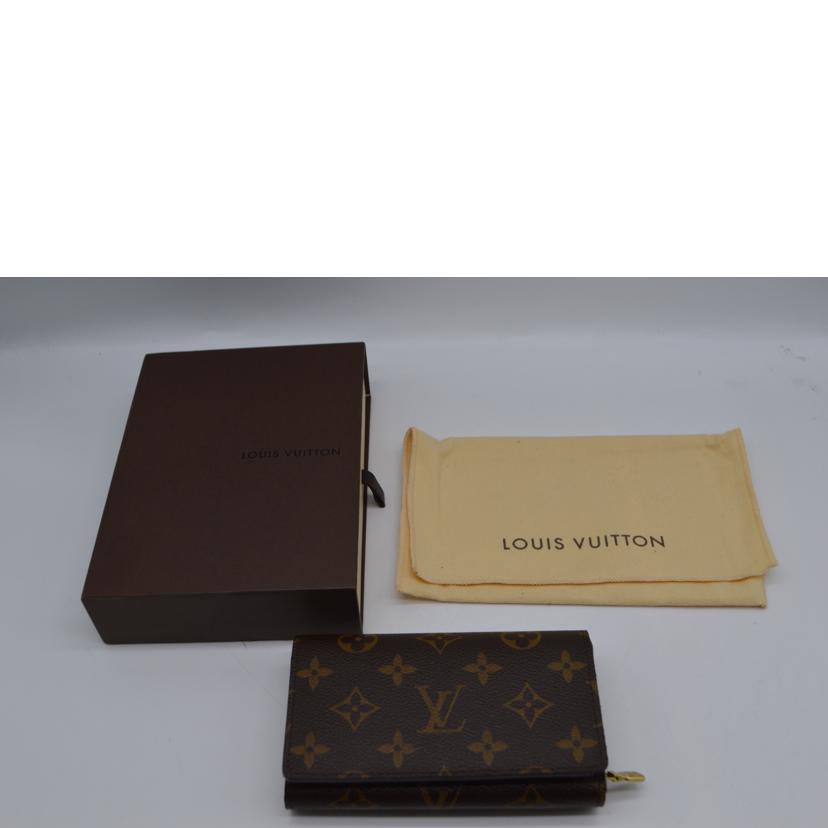 LV ルイ・ヴィトン/■ポルトフォイユ・トレゾール／モノグラム/M61736//CA4***/Aランク/89