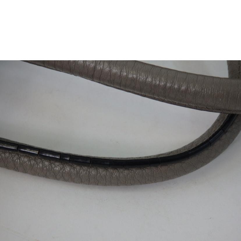 PRADA プラダ/レザー2wayショルダーバッグ／グレー/1BA111//158/Bランク/84