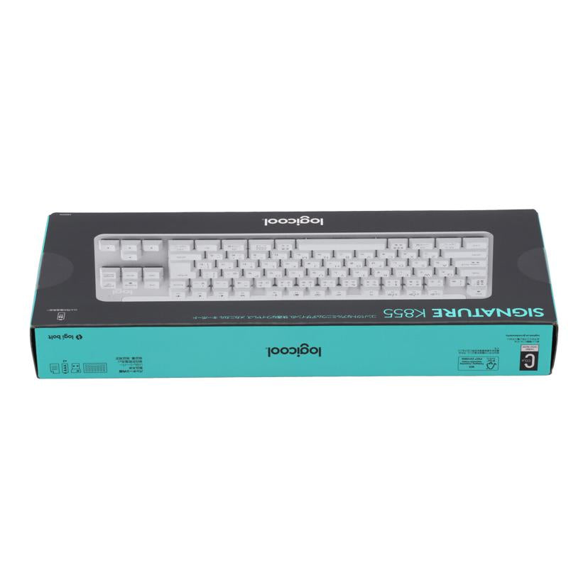 Logicool ロジクール　/ワイヤレスキーボード未使用/K855OW//2316GT071W19/Sランク/77