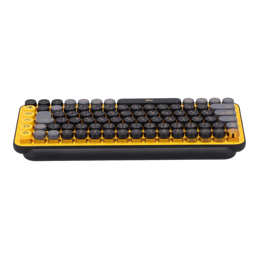 Logicool ロジクール　/ワイヤレスキーボード／POP　KEYS　茶軸　/K730YL YR0080 //2203GT024NTS/Bランク/77