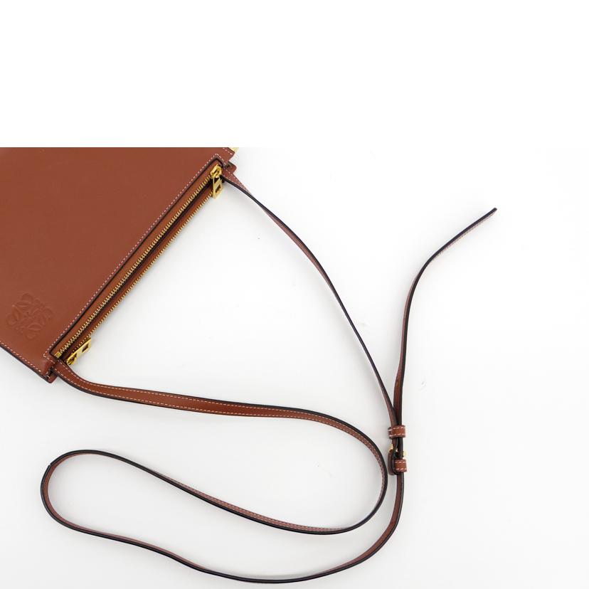 LOEWE ロエベ/ゲートダブルジップショルダーポーチ /113.54.Z43//102***/Aランク/75