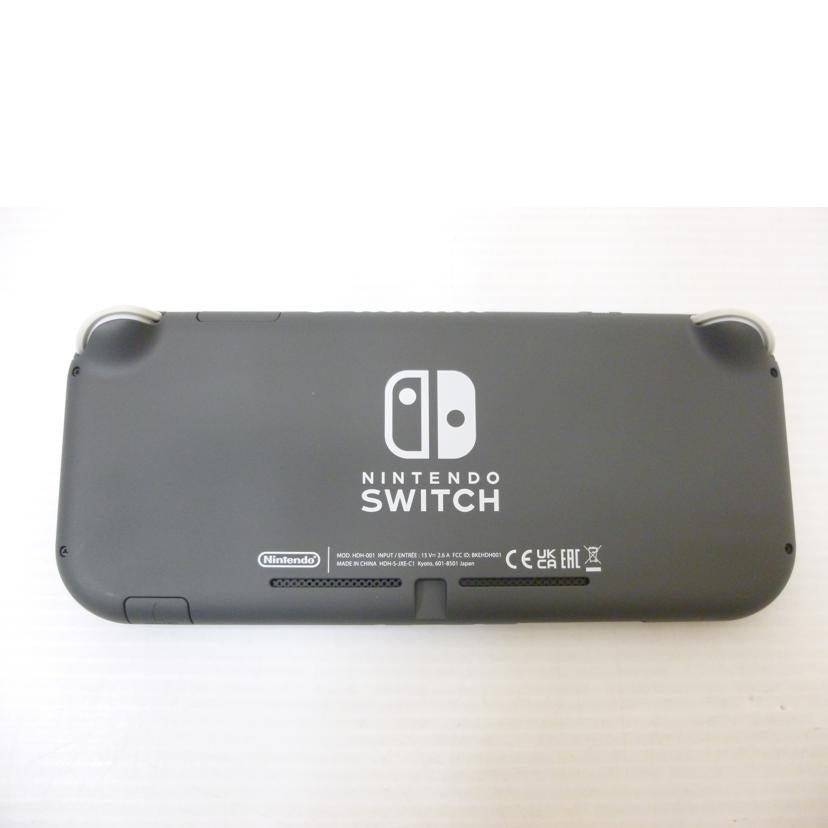 nintendo 任天堂/ニンテンドースイッチLite本体グレー/HDH-S-GAZAA//XJJ10015466982/ABランク/88