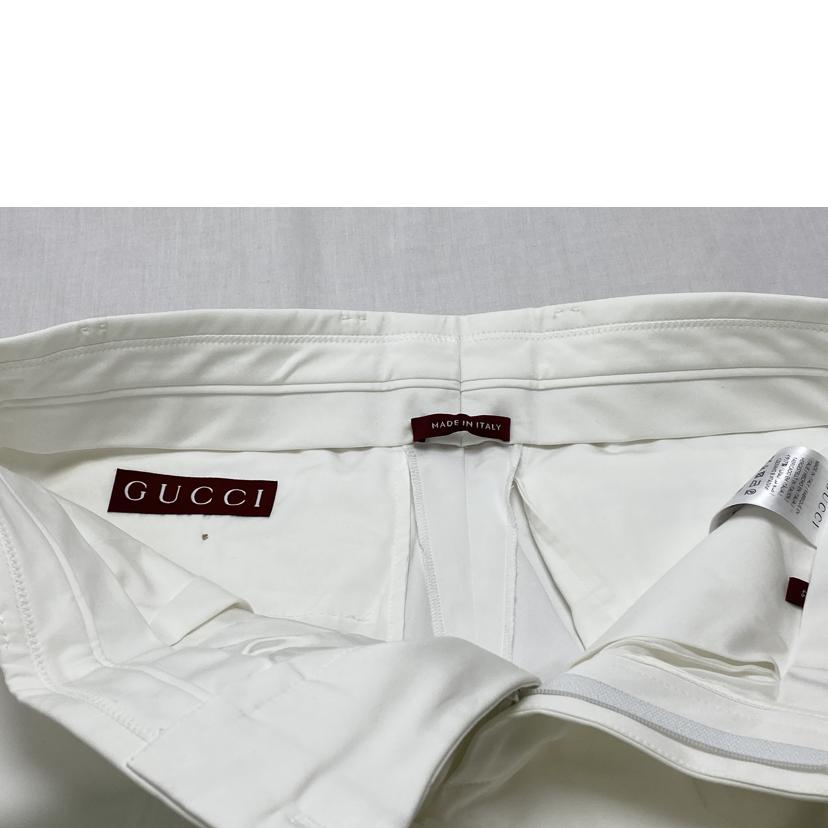 GUCCI グッチ/ホワイトタックパンツ//Sランク/52