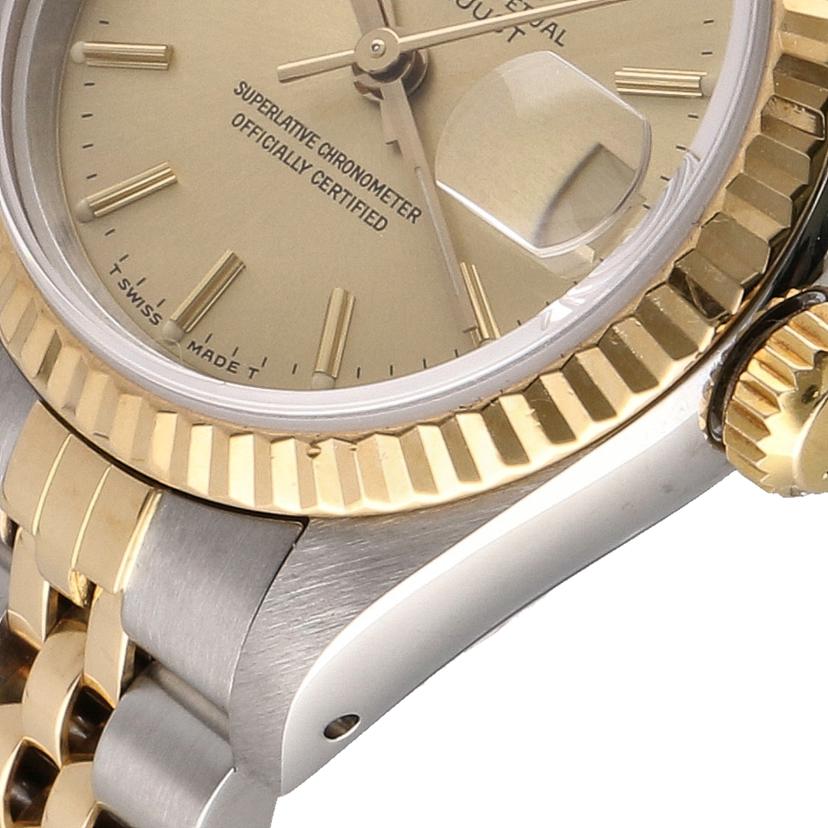ROLEX ロレックス/デイトジャスト・レディース・SS×YG／9番/69173//966**********/Aランク/75