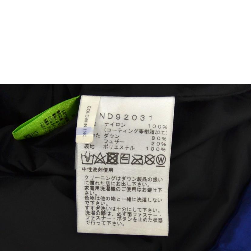 THE NORTH FACE ノースフェイス/ダウンジャケット/ND92031//Bランク/75