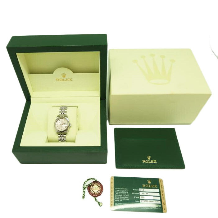 ROLEX ロレックス/デイトジャスト・レディース／ローマン／シルバー/179174//760*****/ABランク/82