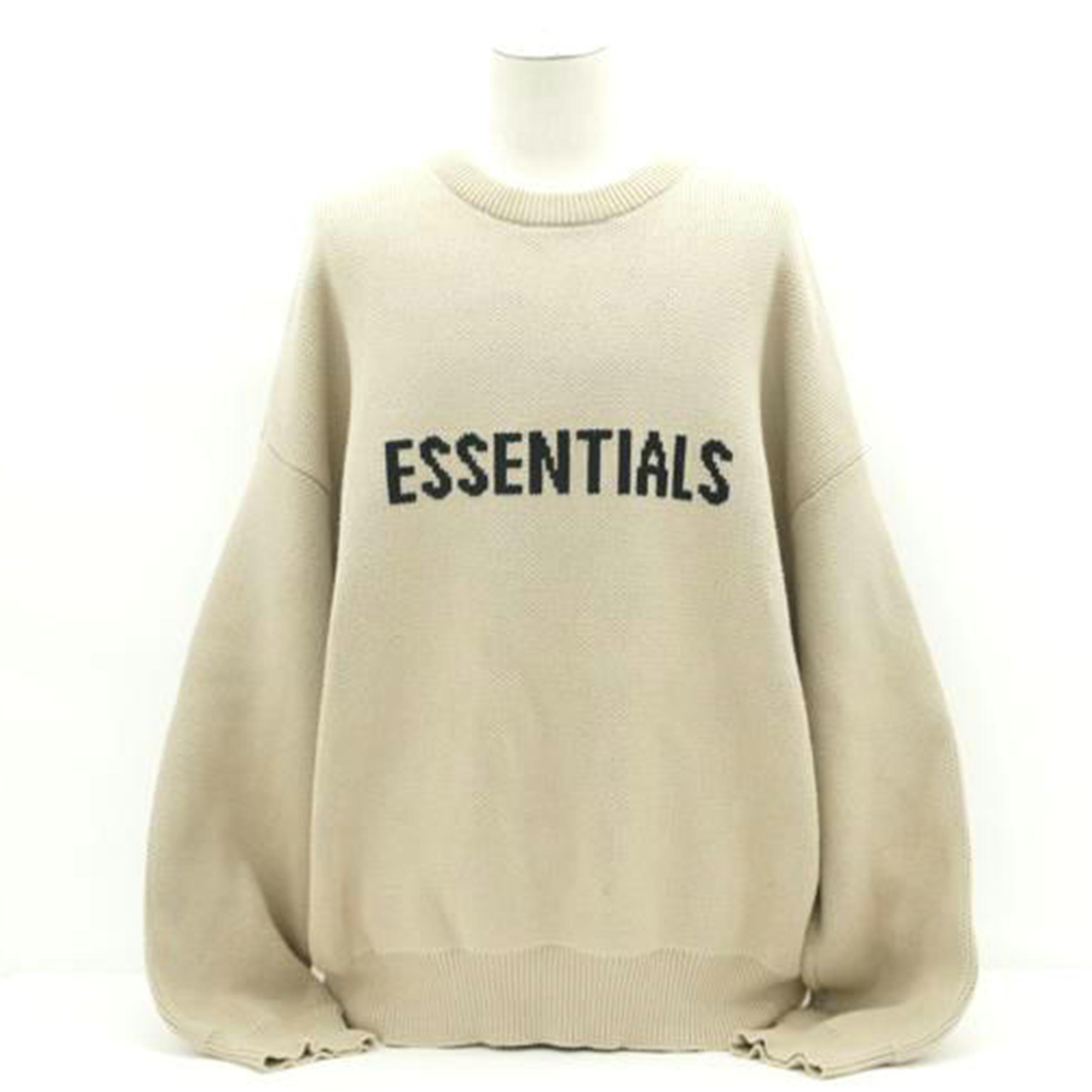 ESSENTIALS エッセンシャルズ/ニット　セーター／XL／ベージュ//Bランク/01