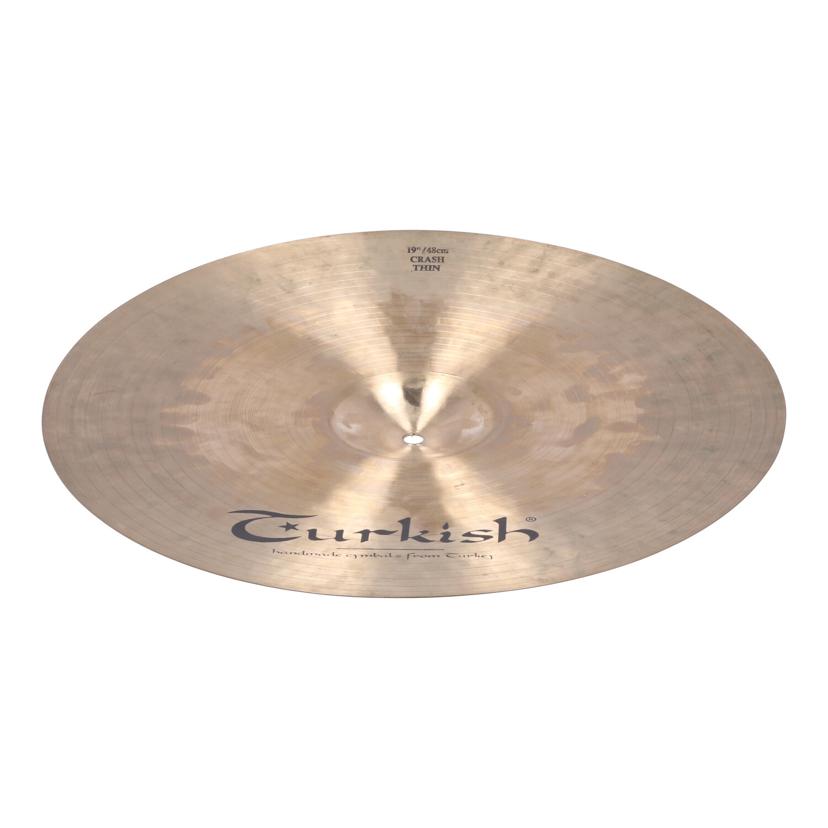 Turkish ターキッシュ/シンバル／シンクラッシュ　19インチ　ジョンブラックウェル/John Blackwell 19" Thin Crash//-/Bランク/62