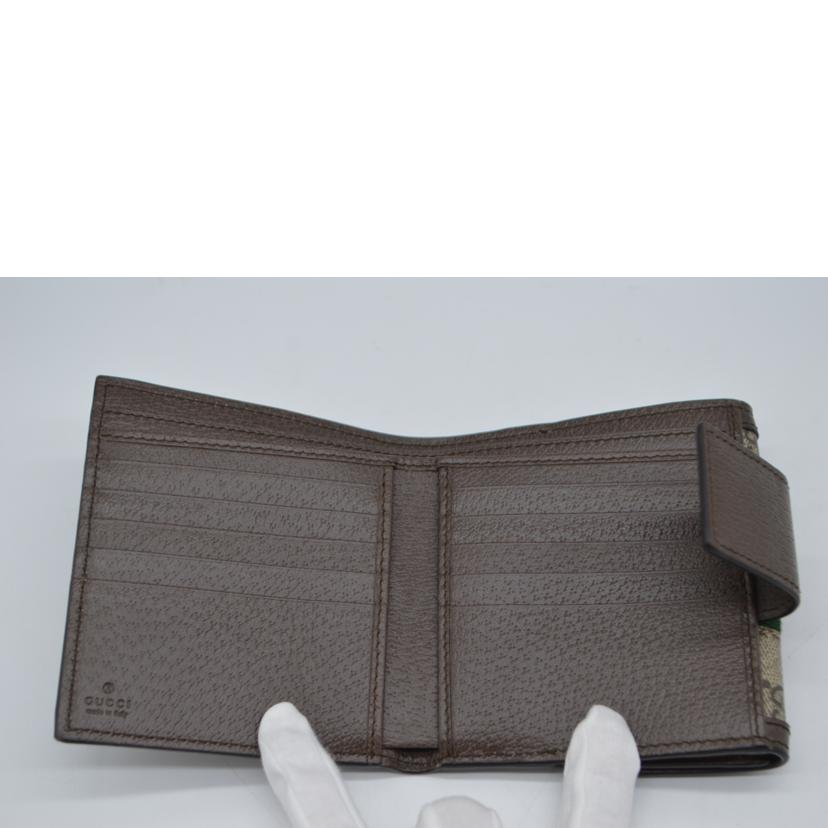 GUCCI グッチ/■オフディアGGスプリームコンパクト財布/523173//214*/SAランク/89