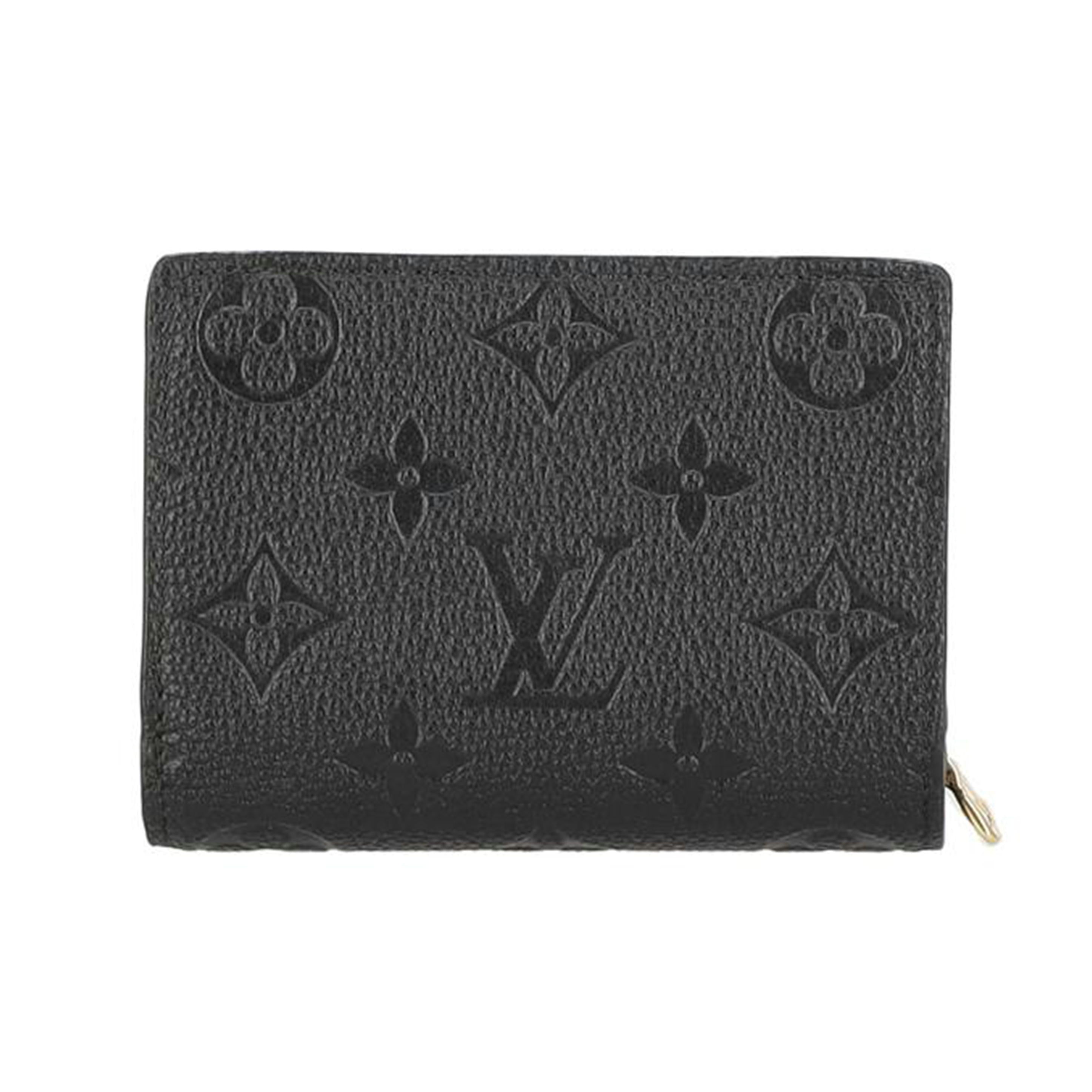 LOUIS　VUITTON ルイ・ヴィトン/ポルトフォイユ・クレア　モノグラム・アンプラント／ノワ－ル/M80151//RFI*/SAランク/93