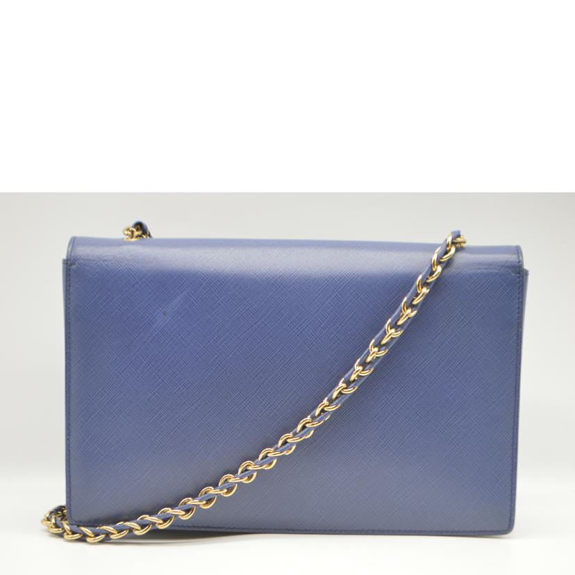Ferragamo フェラガモ/ヴァラリボンチェーンレザーショルダー/AU-21/E1480//Bランク/89