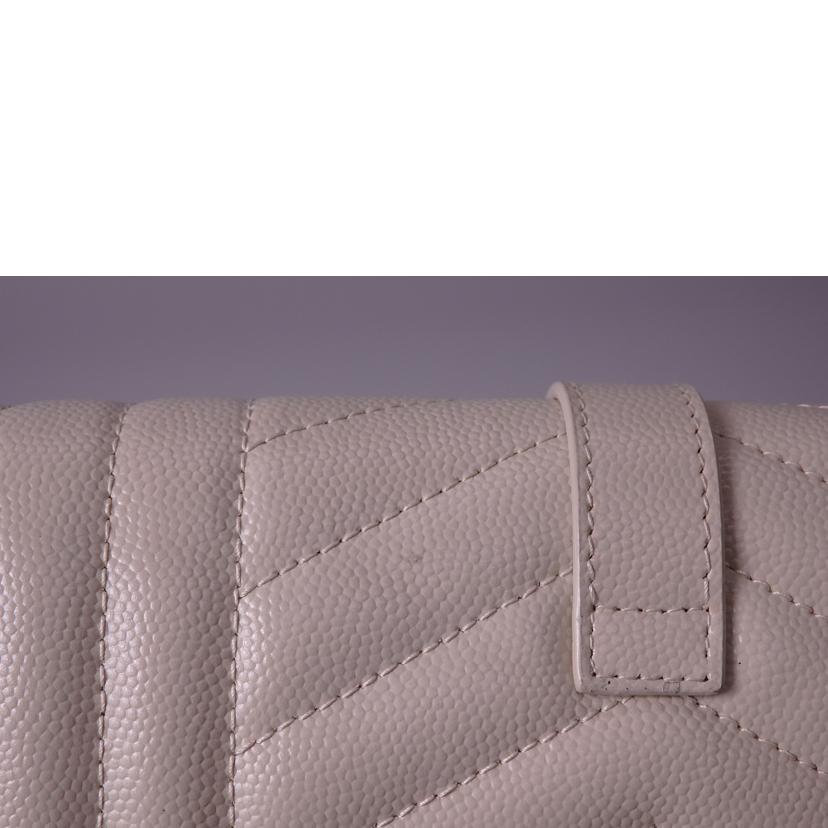SAINT　LAURENT サンローラン/ミニマトラッセチェーンウォレット/GUE620280・1121//Aランク/76