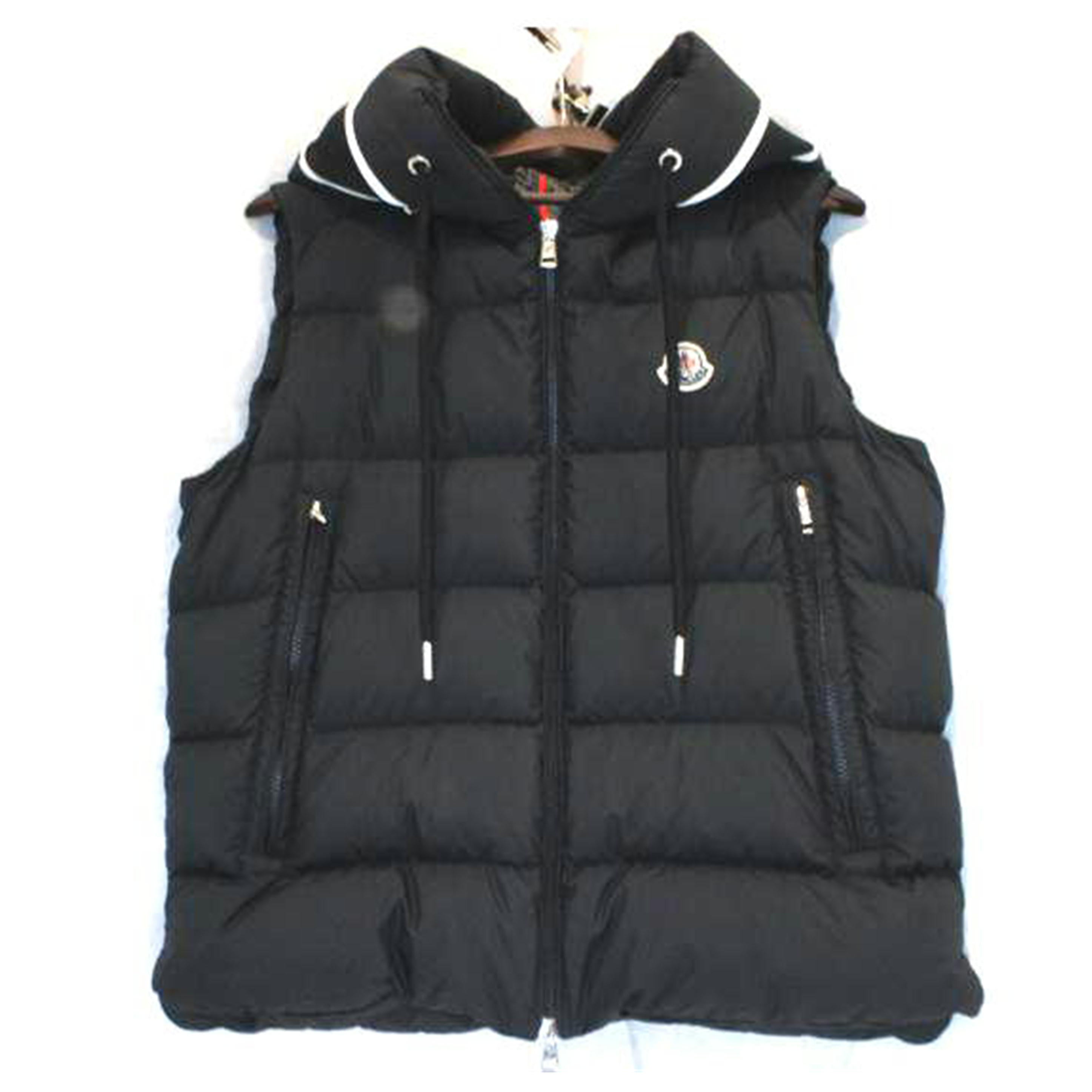 MONCLER モンクレール/カルダミンジレ／ダウンベスト／フードロゴ//Aランク/92