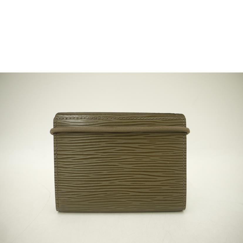 LOUIS VUITTON ルイヴィトン/ポルトカルトドゥトランスポ-ト/エピ/ブラウン系/M6367C//MI1***/Aランク/69