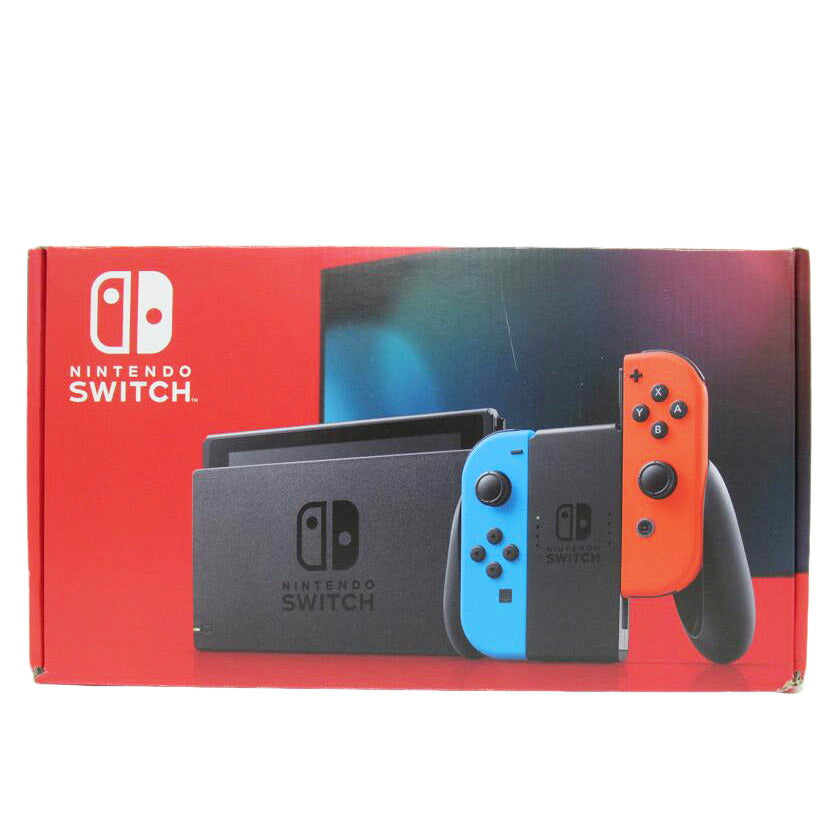 Nintendo/NintendoSwitch／ネオンブルー・ネオンレッド/HAD-S-KABAA//XKJ10030418058/Bランク/63
