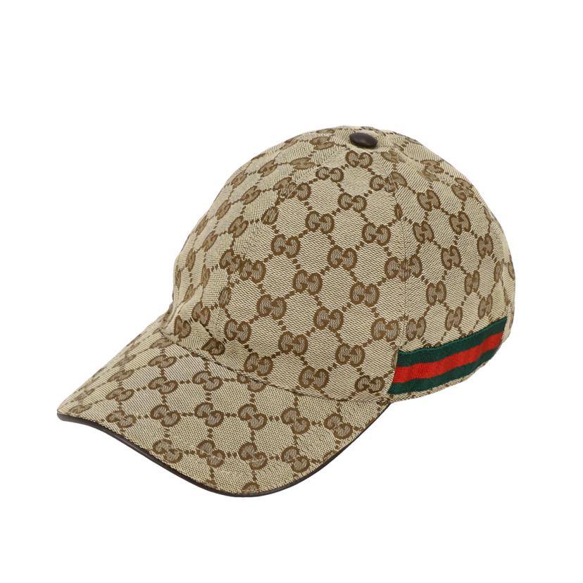 GUCCI グッチ/GGキャンバスベースボールキャップ/200035//204***/Bランク/75