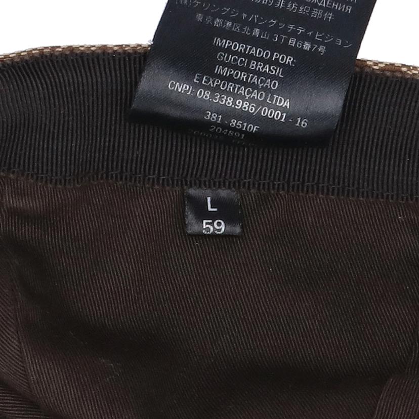 GUCCI グッチ/GGキャンバスベースボールキャップ/200035//204***/Bランク/75