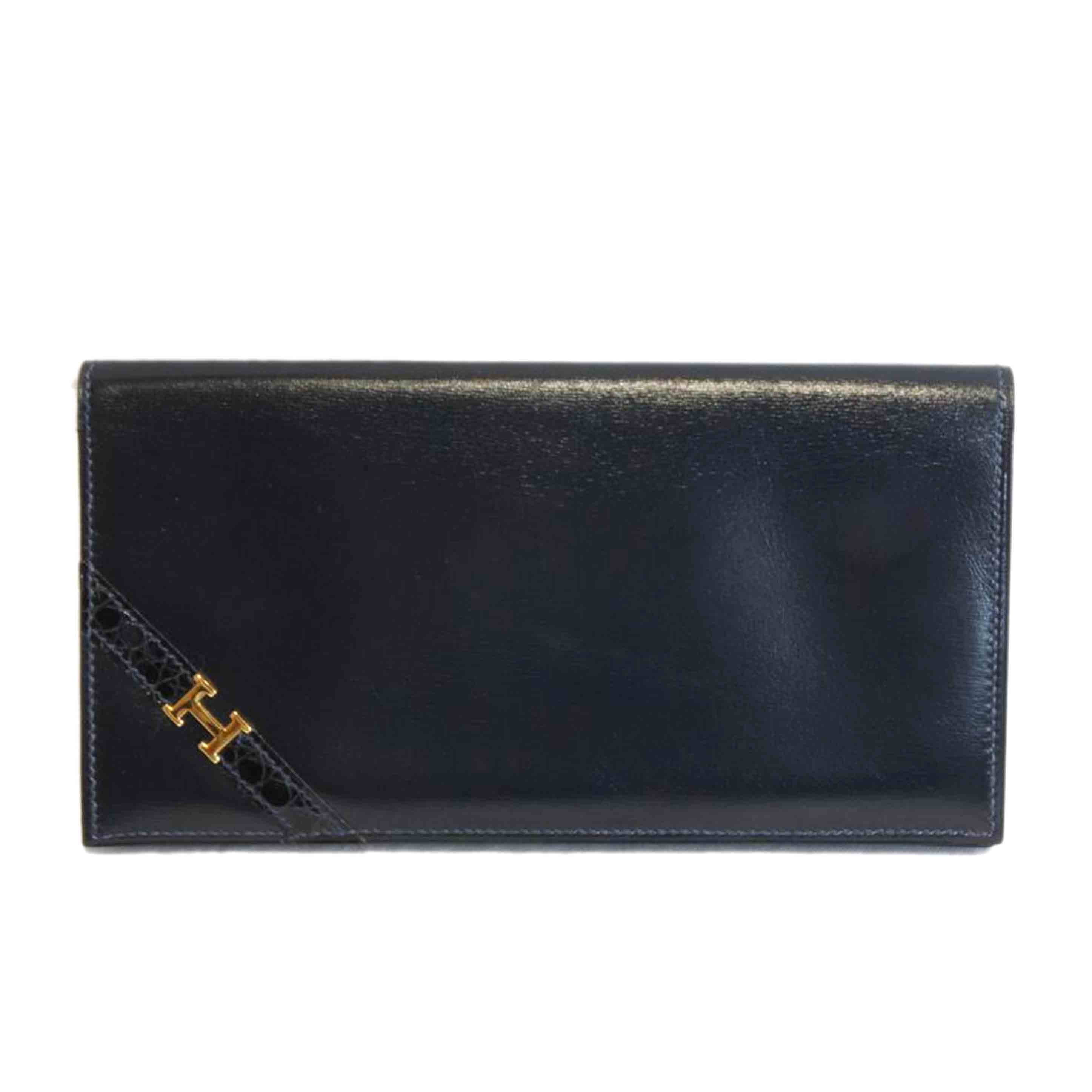 HERMES エルメス/ビンテージオオサカ札入れボックスカーフ//○Rｘ/Aランク/92