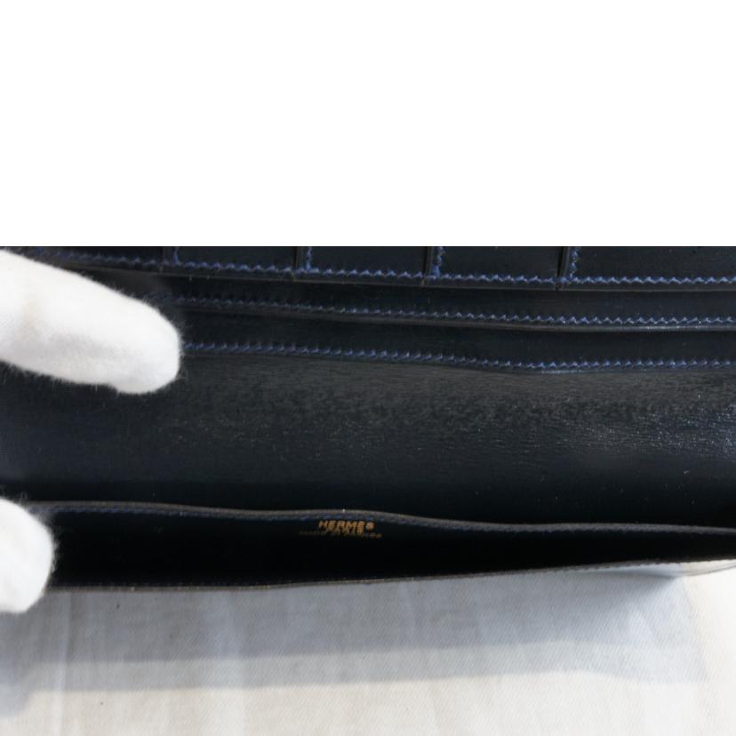 HERMES エルメス/ビンテージオオサカ札入れボックスカーフ//○Rｘ/Aランク/92