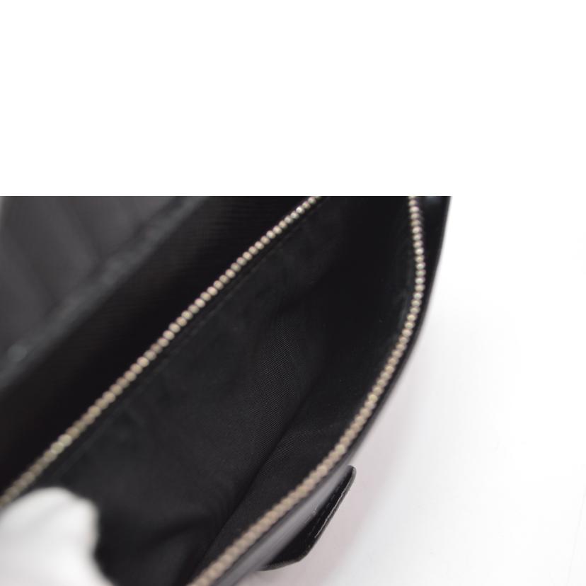 PRADA プラダ/サフィアーノメタルジップレザー長財布／ネロ/1M1133//164/ABランク/89