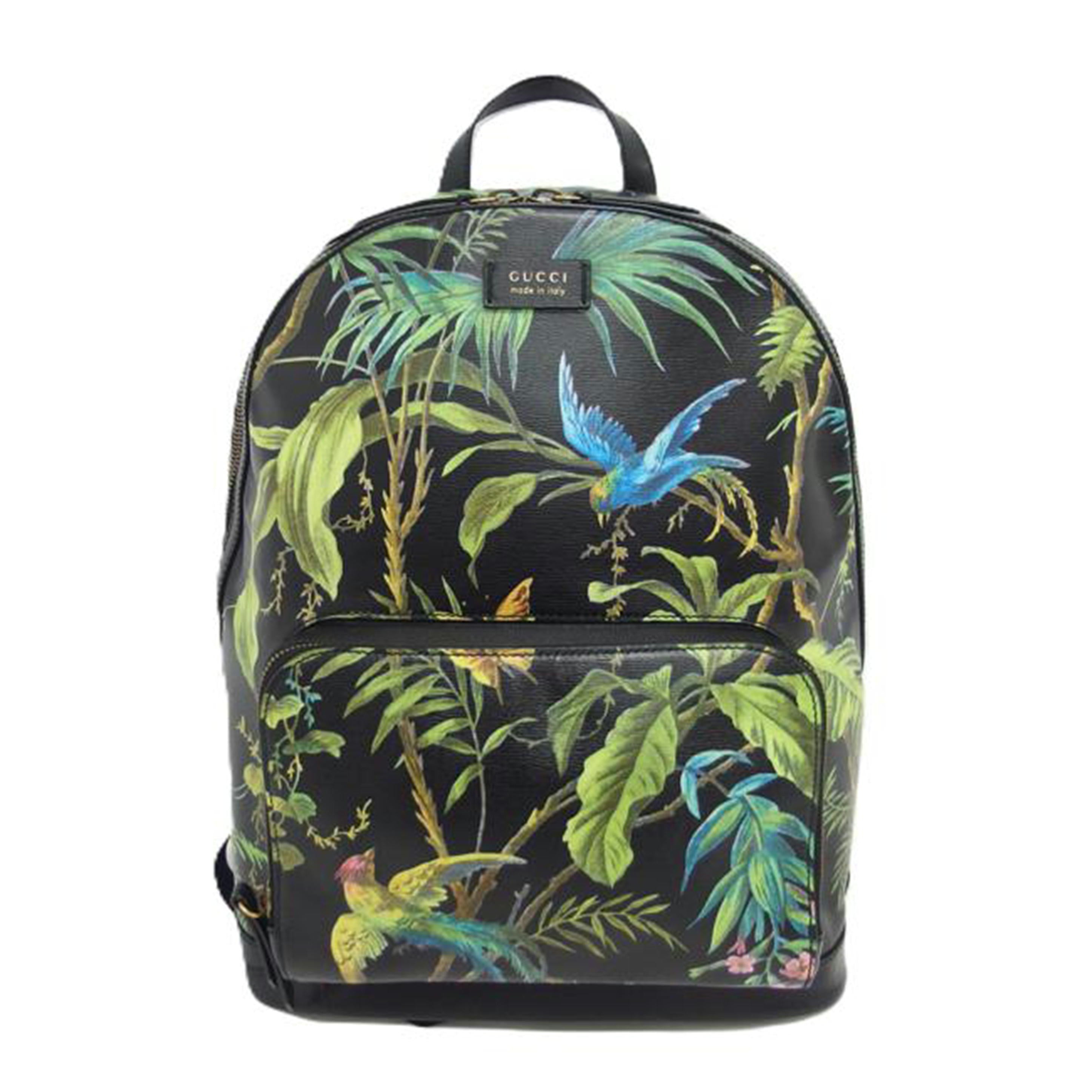 GUCCI グッチ/トロピカルバード／バックパック/406370//493***/Aランク/04