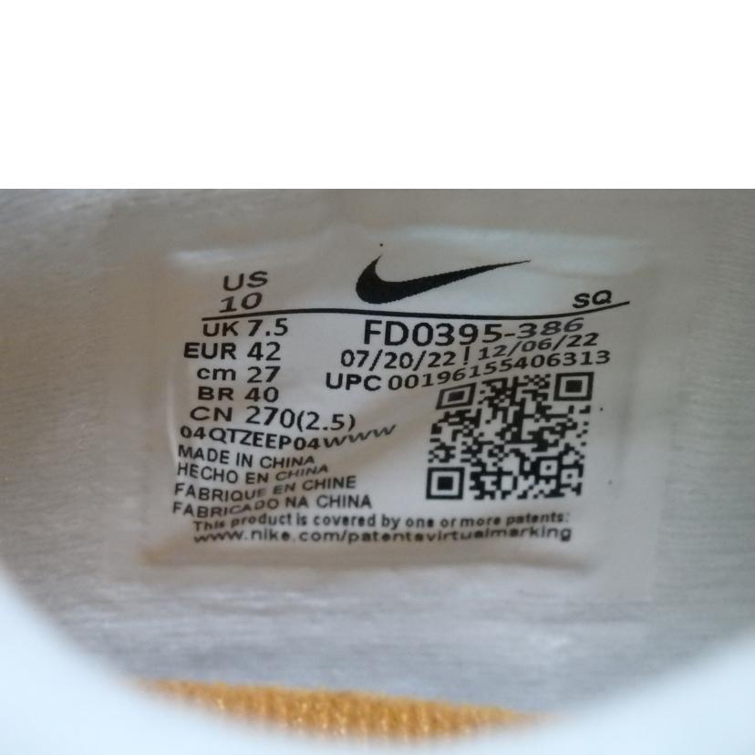 NIKE ナイキ/NIKE　W　AIR　MAX　1　PRM／27．0cm/FD0395-386//Sランク/84