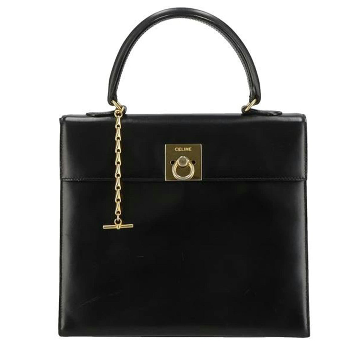 CELINE セリーヌ/CELINE/チェーンロックレザーハンド//M11/ABランク/75