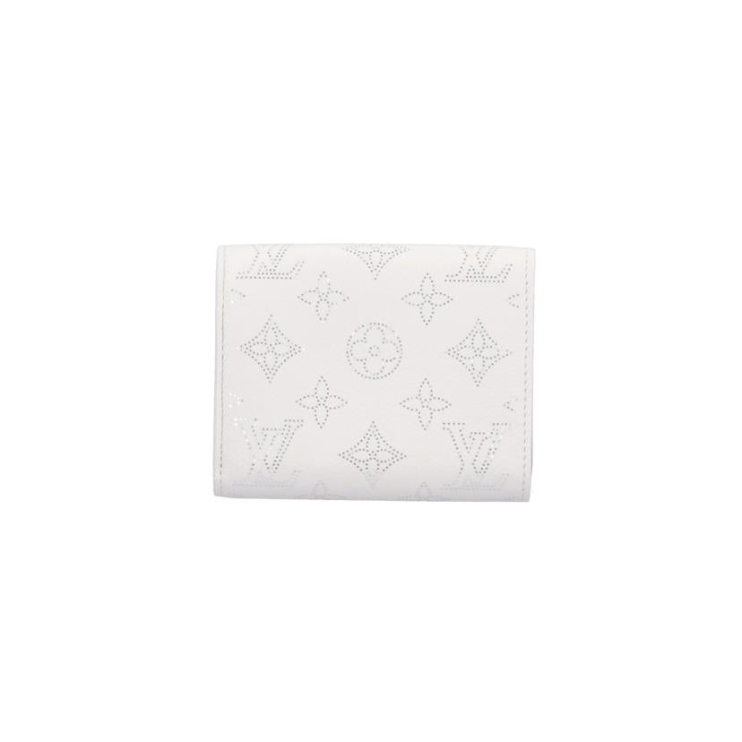 LOUIS　VUITTON ルイヴィトン/ポルトフォイユ・イリスコンパクト／マヒナ／ホワイト/M12682//RFI*/SAランク/91