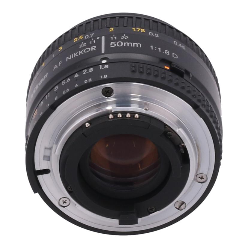 NIKON ニコン/交換レンズ/50mmF1.8D//201171/Bランク/18