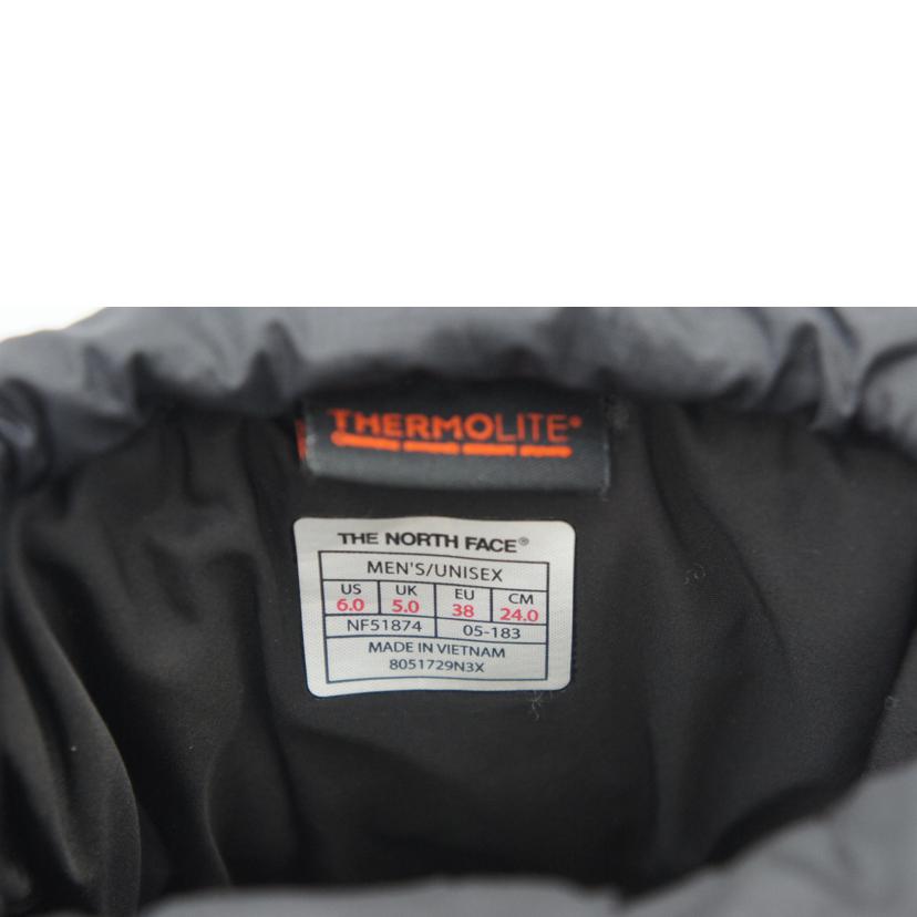 THE　NORTH　FACE ザ・ノースフェイス/ヌプシブーティ　ショート　ブーツ／24．0cm／ブラック/NF51874//Bランク/01