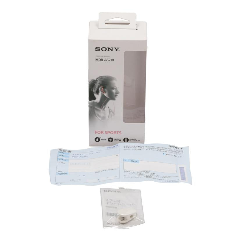 SONY ソニー /有線イヤホン/MDR-AS210//JAN4548736048317/Bランク/62