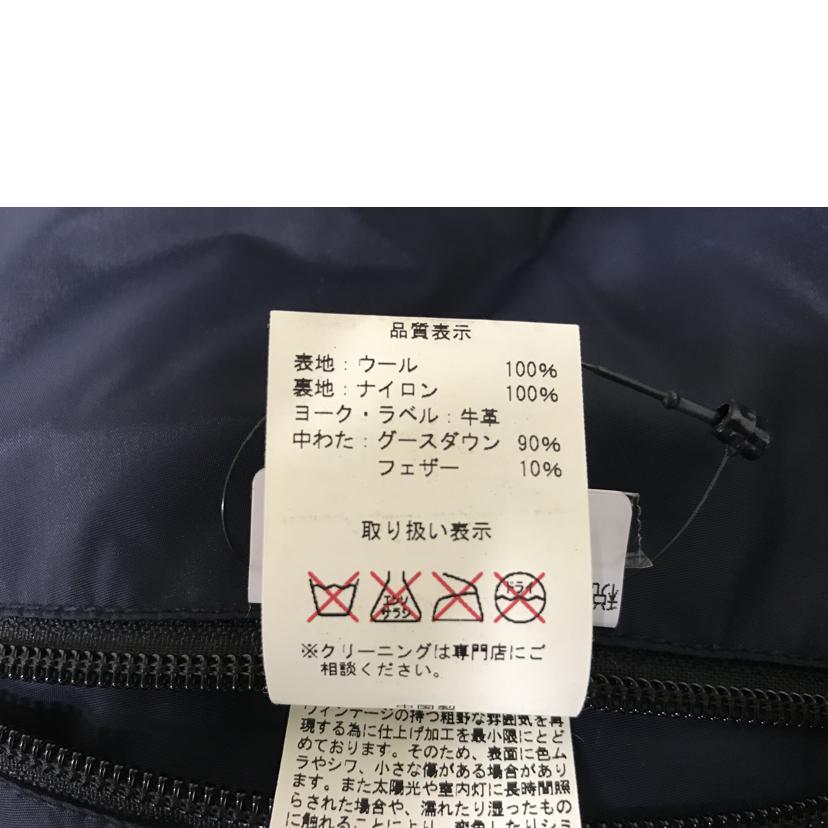 ROCKY　MOUNTAIN　FEATHER　BED ロッキーマウンテンフェザーベッド/レザー切替ダウンベスト/450-452-02//Bランク/51