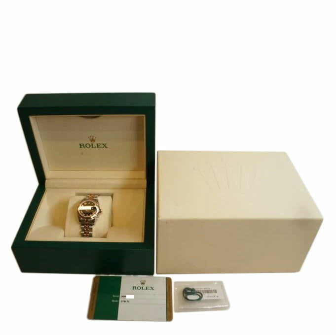 ROLEX ロレックス/デイトジャストレディースコンビ／オートマ／PGSS／ランダム番/179171//26V*****/Aランク/92