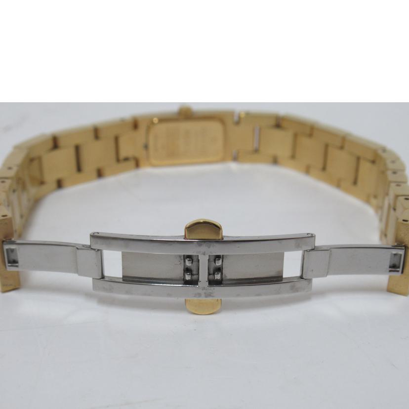 GUCCI グッチ/スクエアフェイスウォッチ・ゴールド／レディース／クオーツ/4600L//003****/Bランク/63